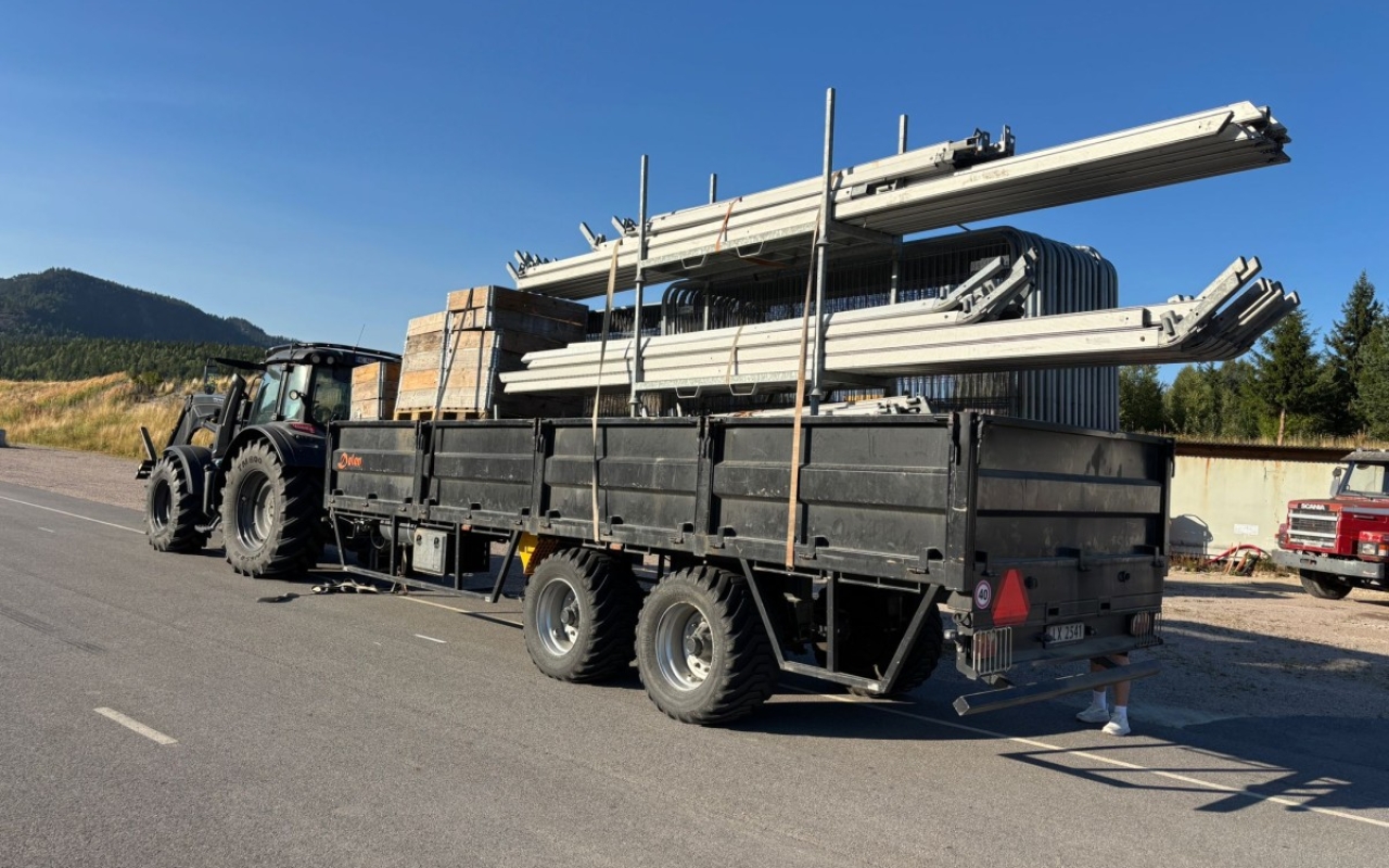 Some preparation work on the airfield is ongoing