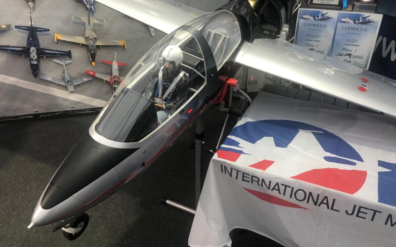 The IJMC booth has been set-up for today